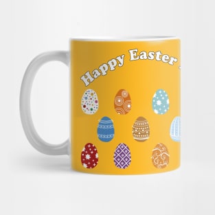 Cute Colorful Easter Egg Hunt Happy Easter Day Mug